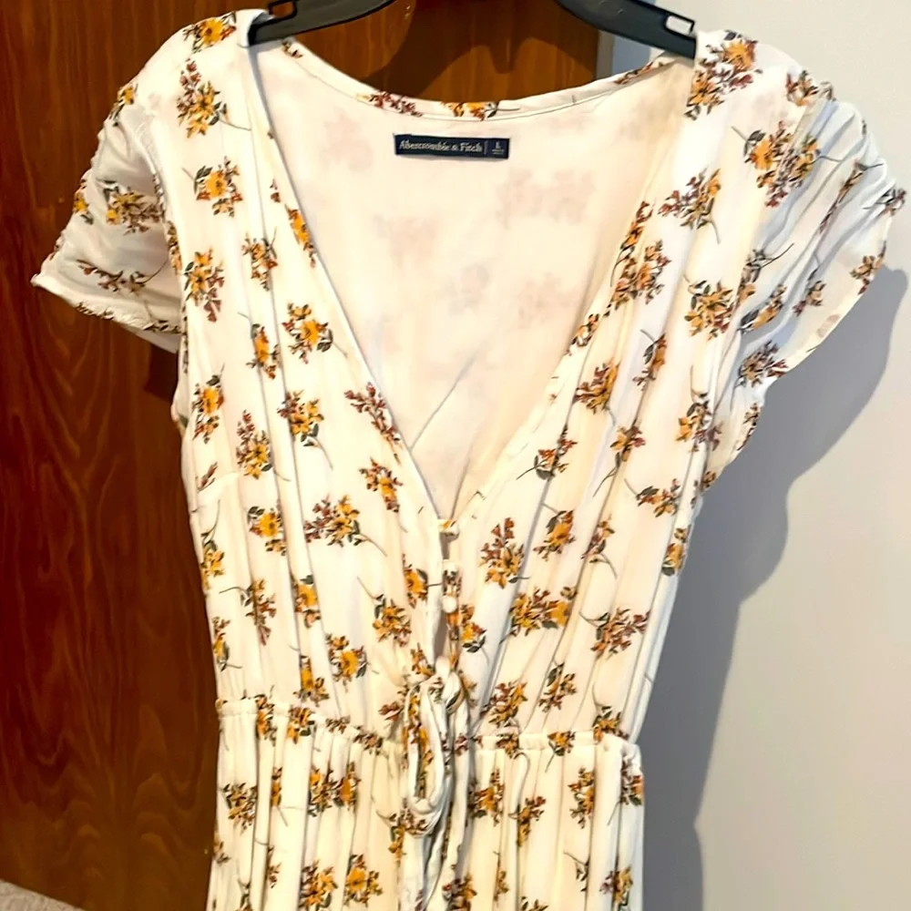 A&F Floral Maxi Dress